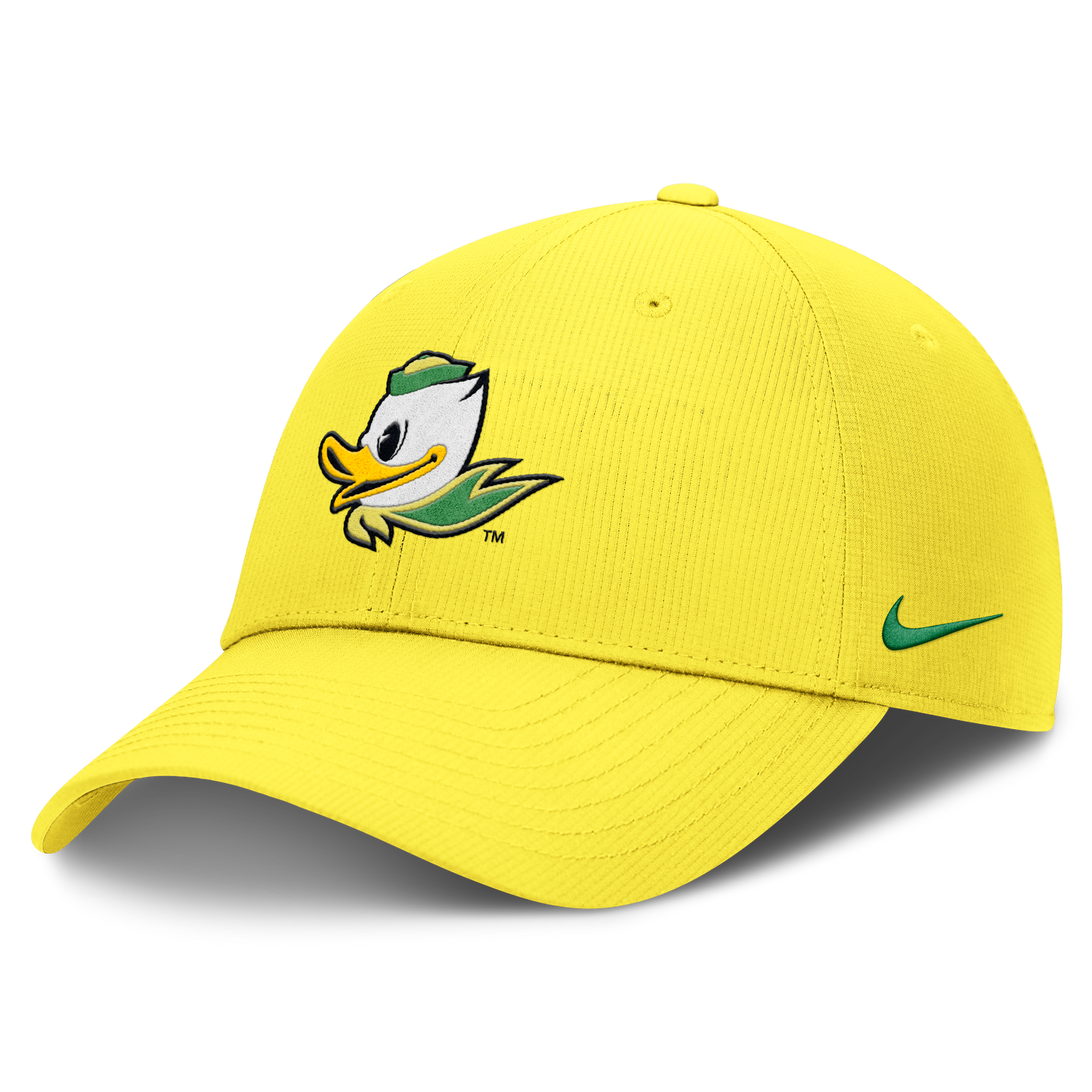 Oregon Ducks Yellow Nike Dri-Fit Club Adjustable Hat