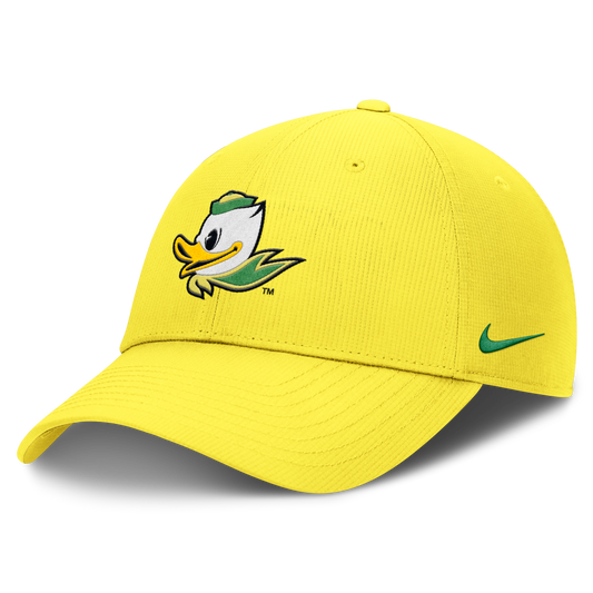 Oregon Ducks Yellow Nike Dri-Fit Club Adjustable Hat
