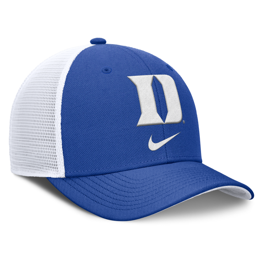 Duke Blue Devils Nike Rise Royal Blue Adjustable Snapback Trucker Hat - Pro Jersey Sports