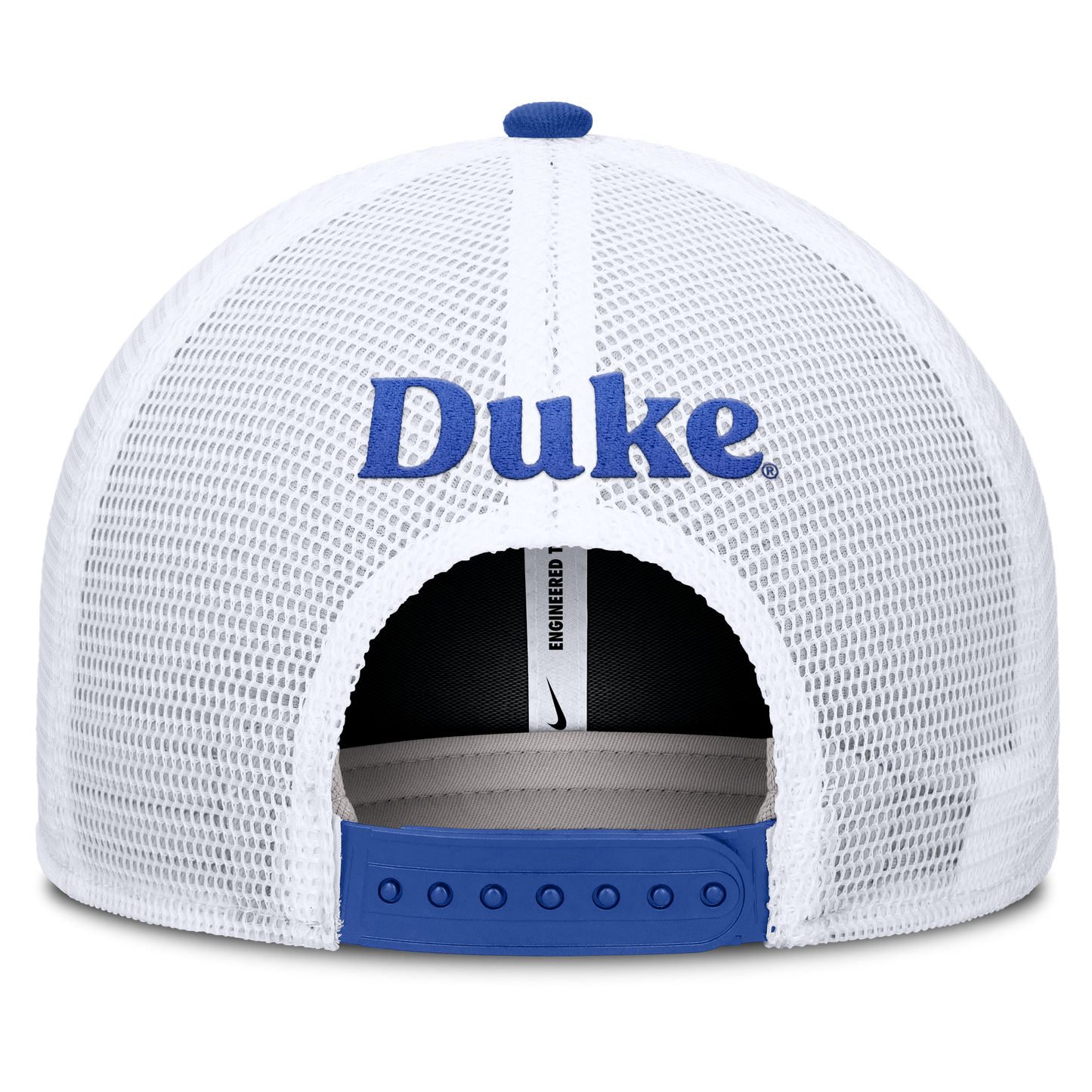 Duke Blue Devils Nike Rise Royal Blue Adjustable Snapback Trucker Hat - Pro Jersey Sports
