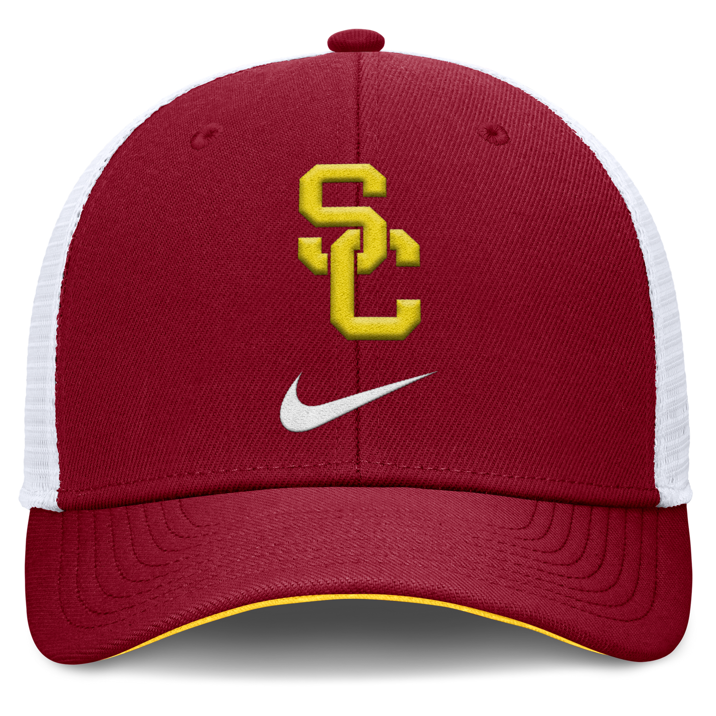 USC Trojans Nike Dri Fit Rise Primetime Structured Adjustable Trucker Hat - Pro Jersey Sports