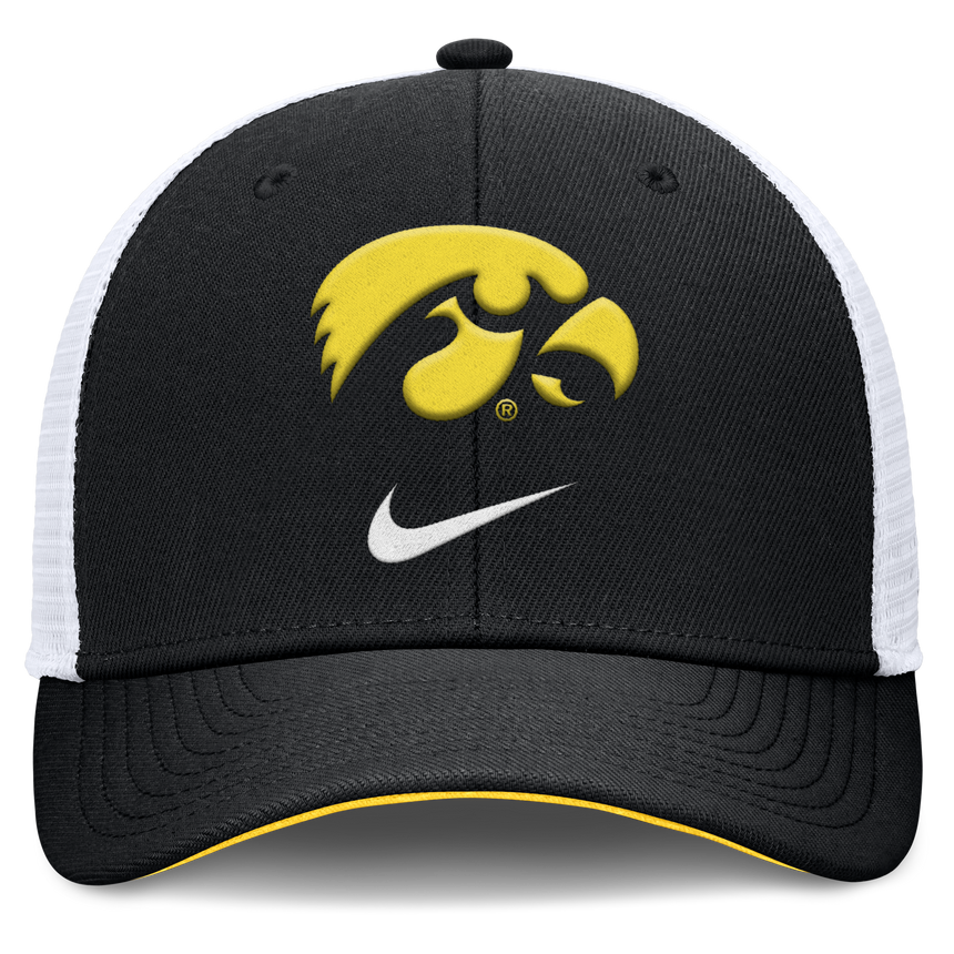 Iowa Haykeyes Nike Dri Fit Rise Primetime Structured Adjustable Trucker Hat - Pro Jersey Sports