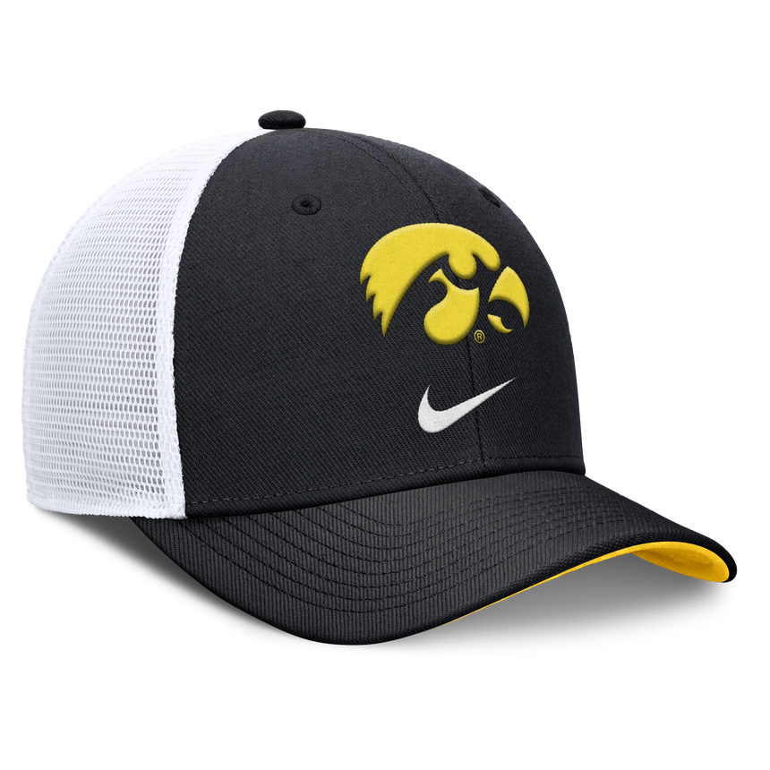Iowa Haykeyes Nike Dri Fit Rise Primetime Structured Adjustable Trucker Hat - Pro Jersey Sports