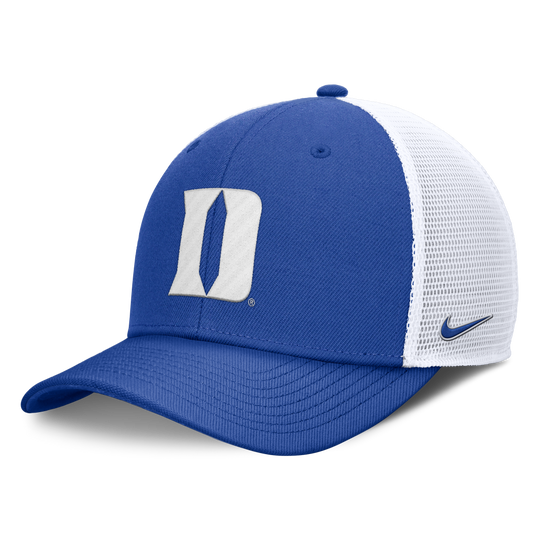 Duke Blue Devils Nike Dri Fit Club Structured Adjustable Trucker Hat - Pro Jersey Sports