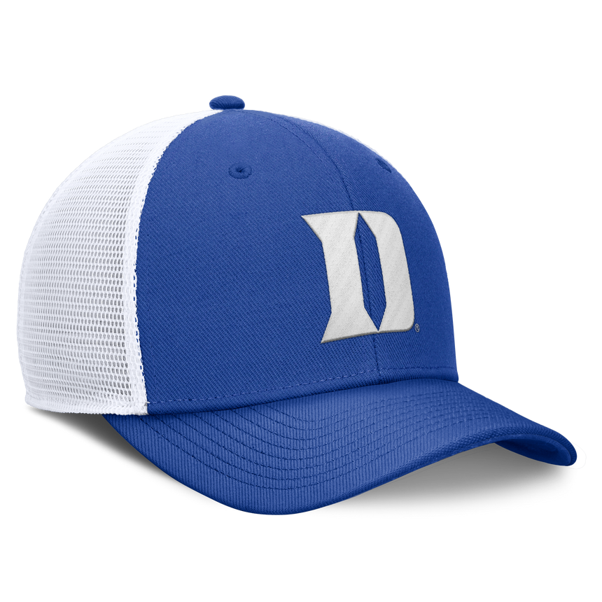 Duke Blue Devils Nike Dri Fit Club Structured Adjustable Trucker Hat - Pro Jersey Sports