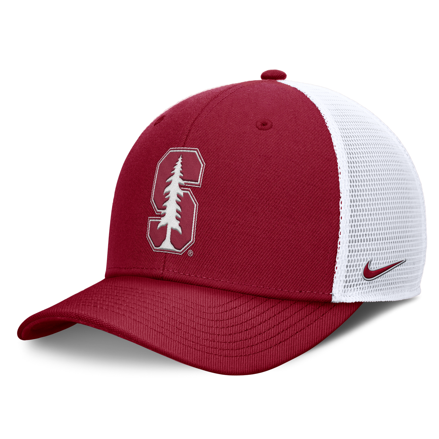 Stanford Cardinal Nike Dri Fit Rise Primetime Structured Adjustable Trucker Hat - Pro Jersey Sports