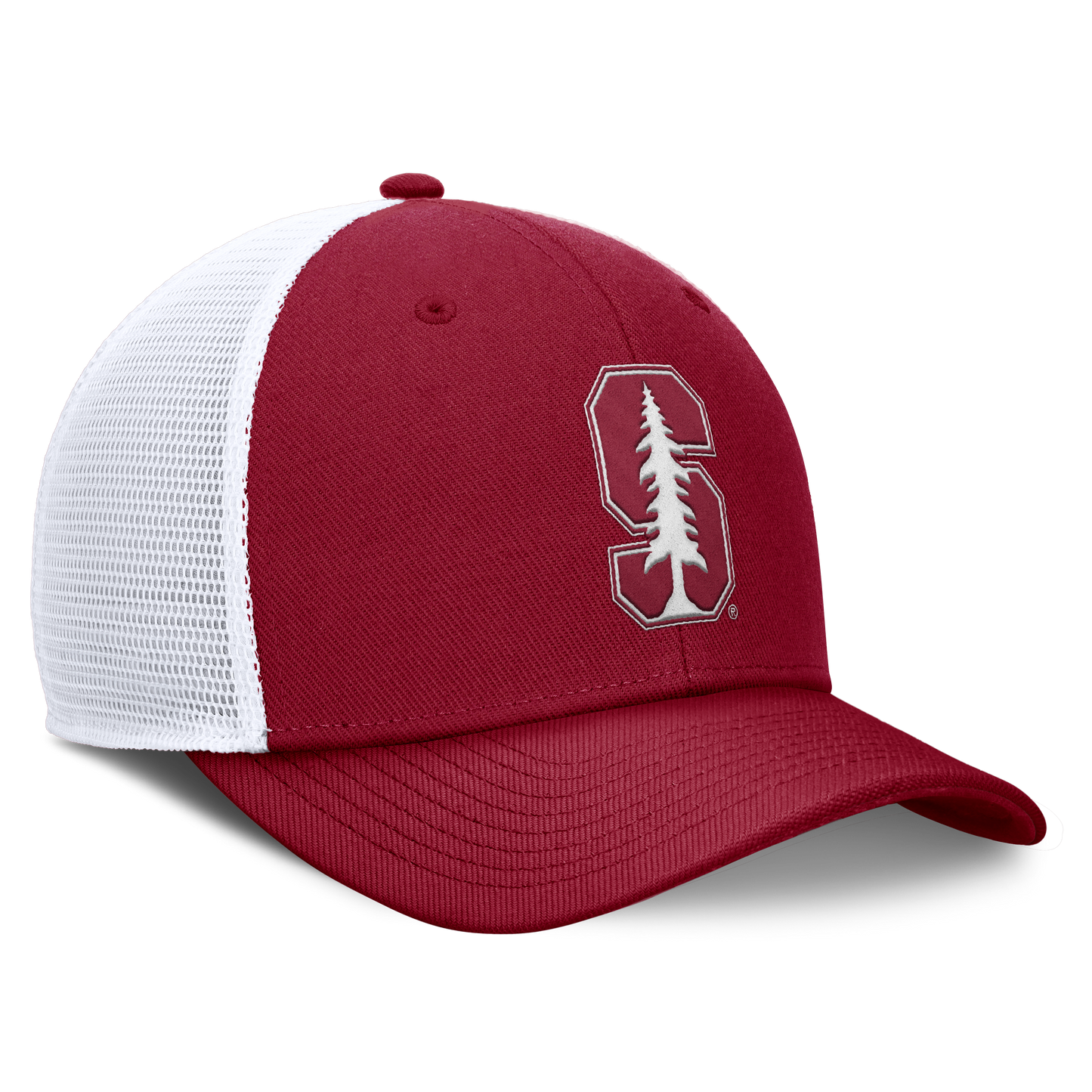 Stanford Cardinal Nike Dri Fit Rise Primetime Structured Adjustable Trucker Hat - Pro Jersey Sports