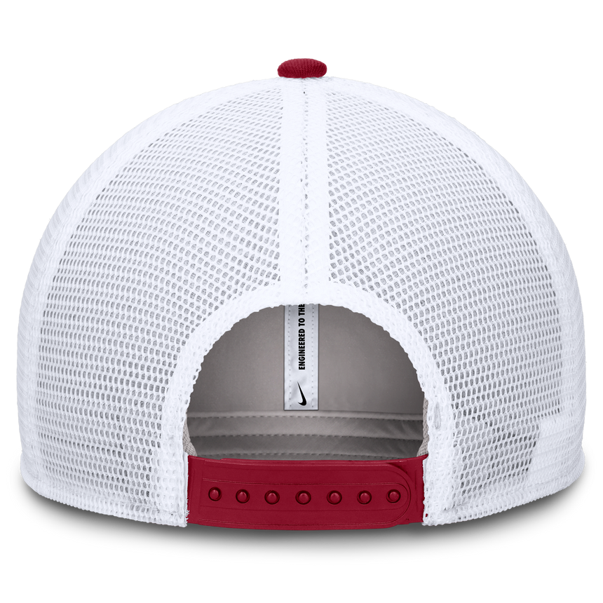 Stanford Cardinal Nike Dri Fit Rise Primetime Structured Adjustable Trucker Hat - Pro Jersey Sports
