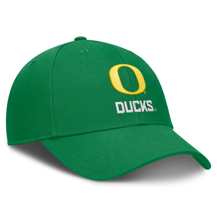 Oregon Ducks Nike Primetime Rise Adjustable Hat - Green - Pro Jersey Sports