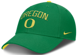 Oregon Ducks Nike Club Primetime Apple Green Adjustable Hat - Pro Jersey Sports