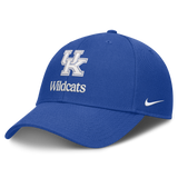 Kentucky Wildcats Nike Primetime Rise Adjustable Hat -Blue - Pro Jersey Sports