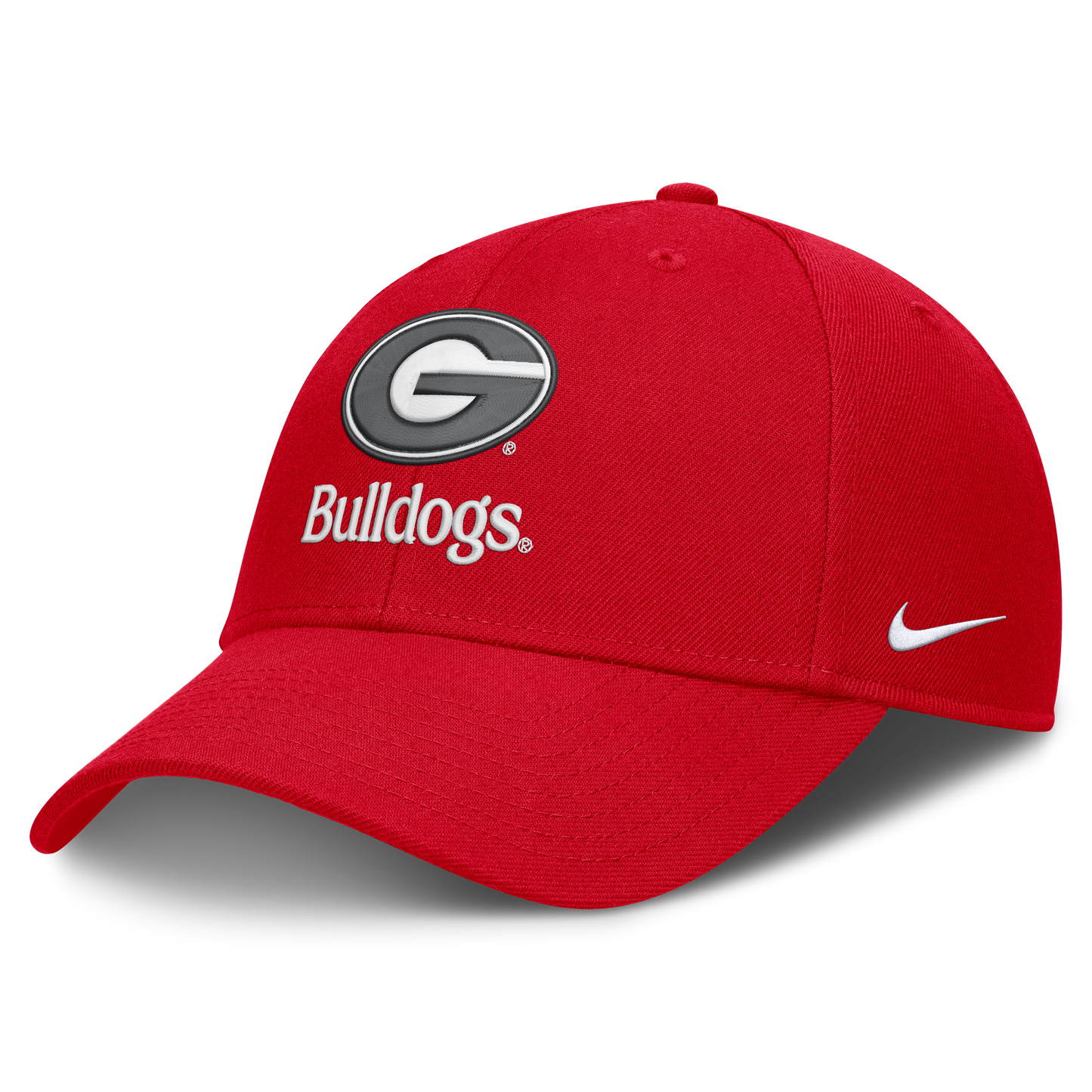 Georgia Bulldogs Nike Primetime Rise Adjustable Hat - Red - Pro Jersey Sports