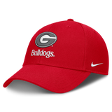 Georgia Bulldogs Nike Primetime Rise Adjustable Hat - Red - Pro Jersey Sports