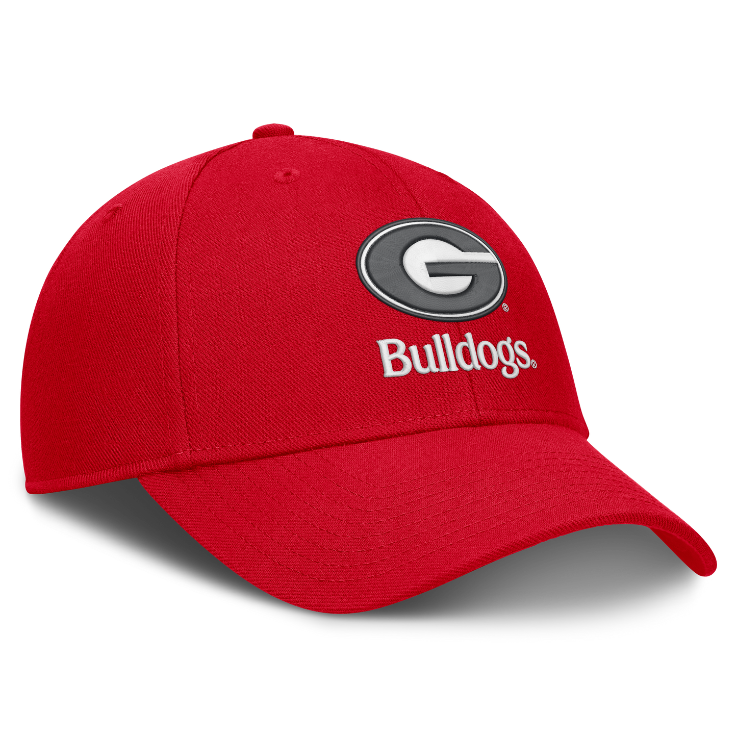 Georgia Bulldogs Nike Primetime Rise Adjustable Hat - Red - Pro Jersey Sports