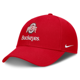 Ohio State Buckeyes Nike Primetime Rise Adjustable Hat -Red - Pro Jersey Sports