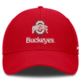 Ohio State Buckeyes Nike Primetime Rise Adjustable Hat -Red - Pro Jersey Sports