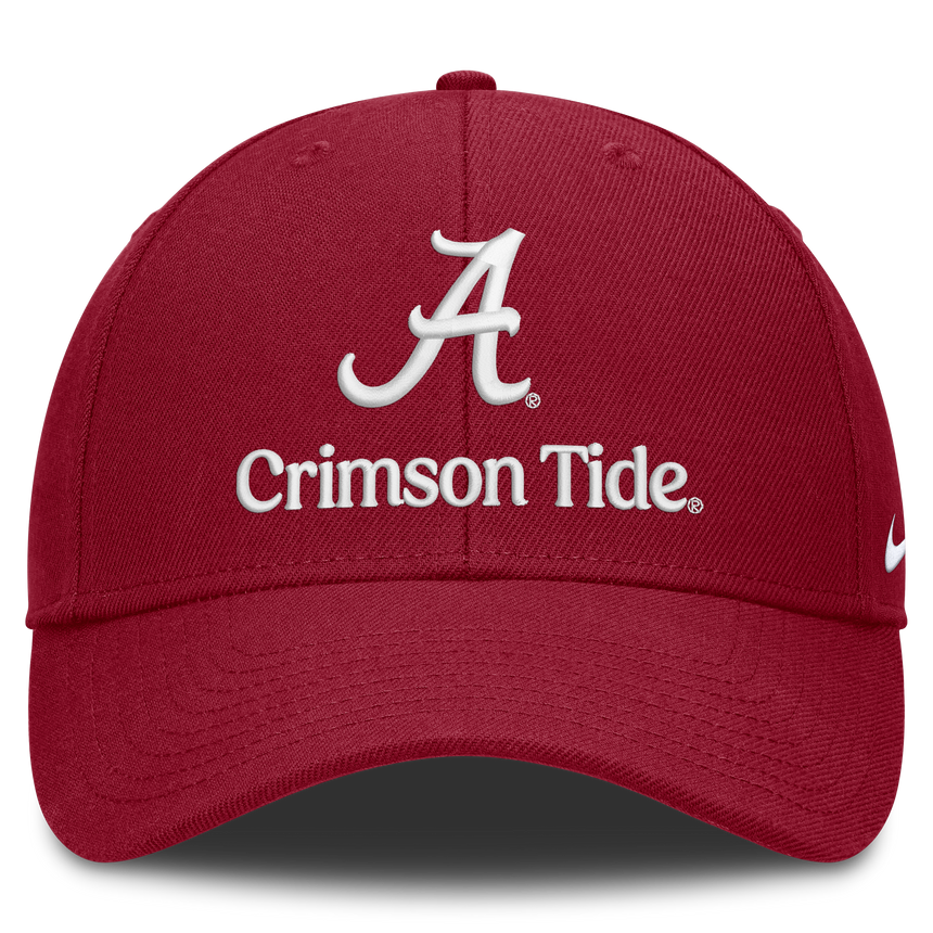 Alabama Crimson Tide Nike Primetime Rise Adjustable Hat -Crimson - Pro Jersey Sports