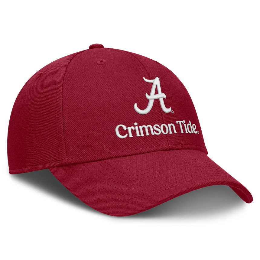 Alabama Crimson Tide Nike Primetime Rise Adjustable Hat -Crimson - Pro Jersey Sports