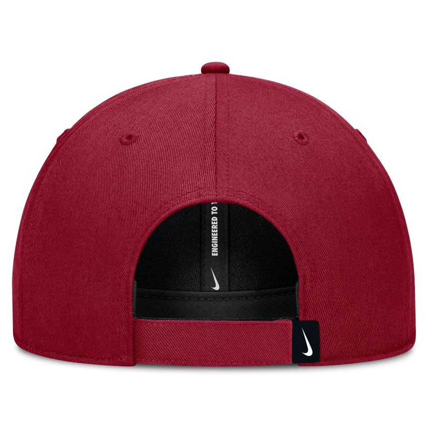 Alabama Crimson Tide Nike Primetime Rise Adjustable Hat -Crimson - Pro Jersey Sports