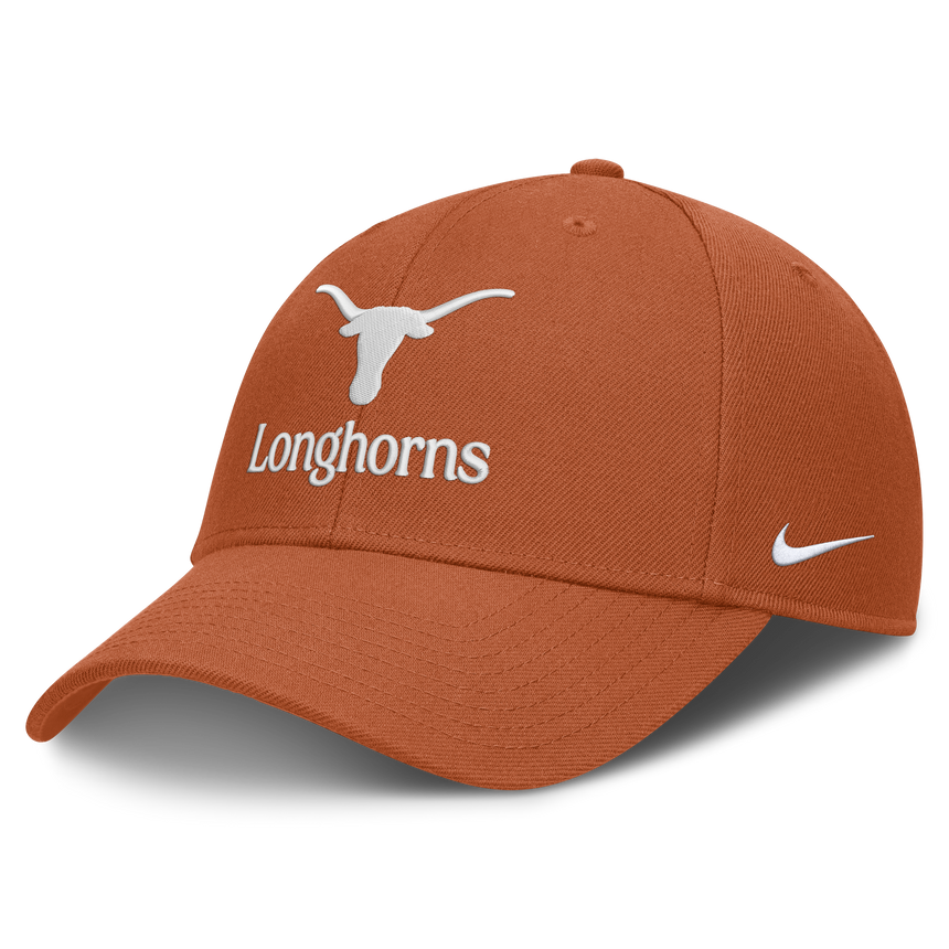 Texas Longhorns Nike Primetime Rise Adjustable Hat - Burnt Orange - Pro Jersey Sports