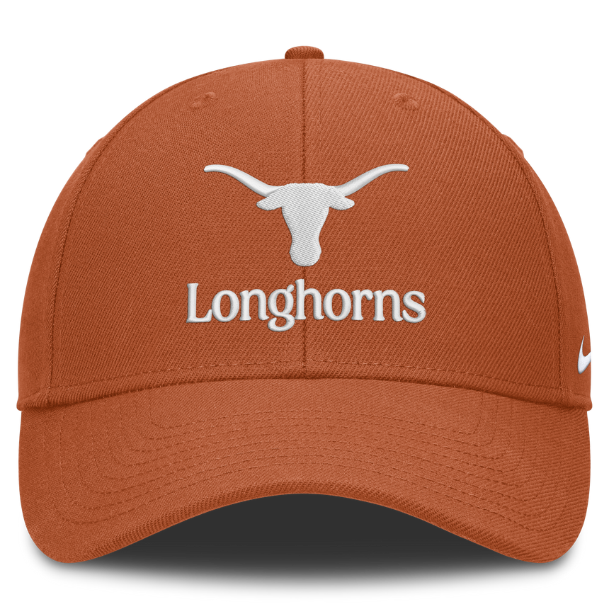 Texas Longhorns Nike Primetime Rise Adjustable Hat - Burnt Orange - Pro Jersey Sports