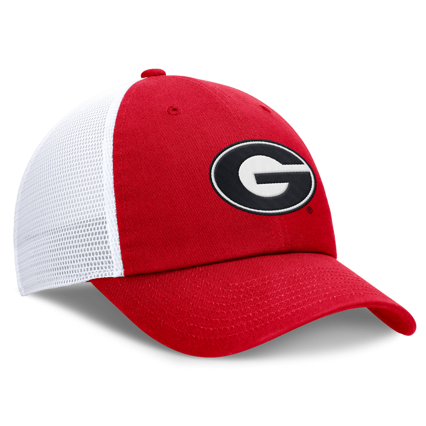Men's Georgia Bulldogs Nike Club Primetime Unstructured Trucker Cap - Pro Jersey Sports