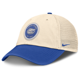 Men's Florida Gators Nike Club Primetime Unstructured Trucker Cap-Natural - Pro Jersey Sports