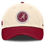 Men's Alabama Crimson Tide Nike Club Primetime Unstructured Trucker Cap-Natural - Pro Jersey Sports