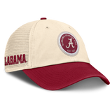 Men's Alabama Crimson Tide Nike Club Primetime Unstructured Trucker Cap-Natural - Pro Jersey Sports