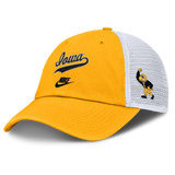 Iowa Hawkeyes Nike Yellow Legacy Club Unstructured Adjustable Trucker Hat - Pro Jersey Sports