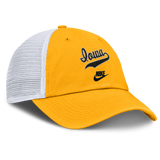 Iowa Hawkeyes Nike Yellow Legacy Club Unstructured Adjustable Trucker Hat - Pro Jersey Sports