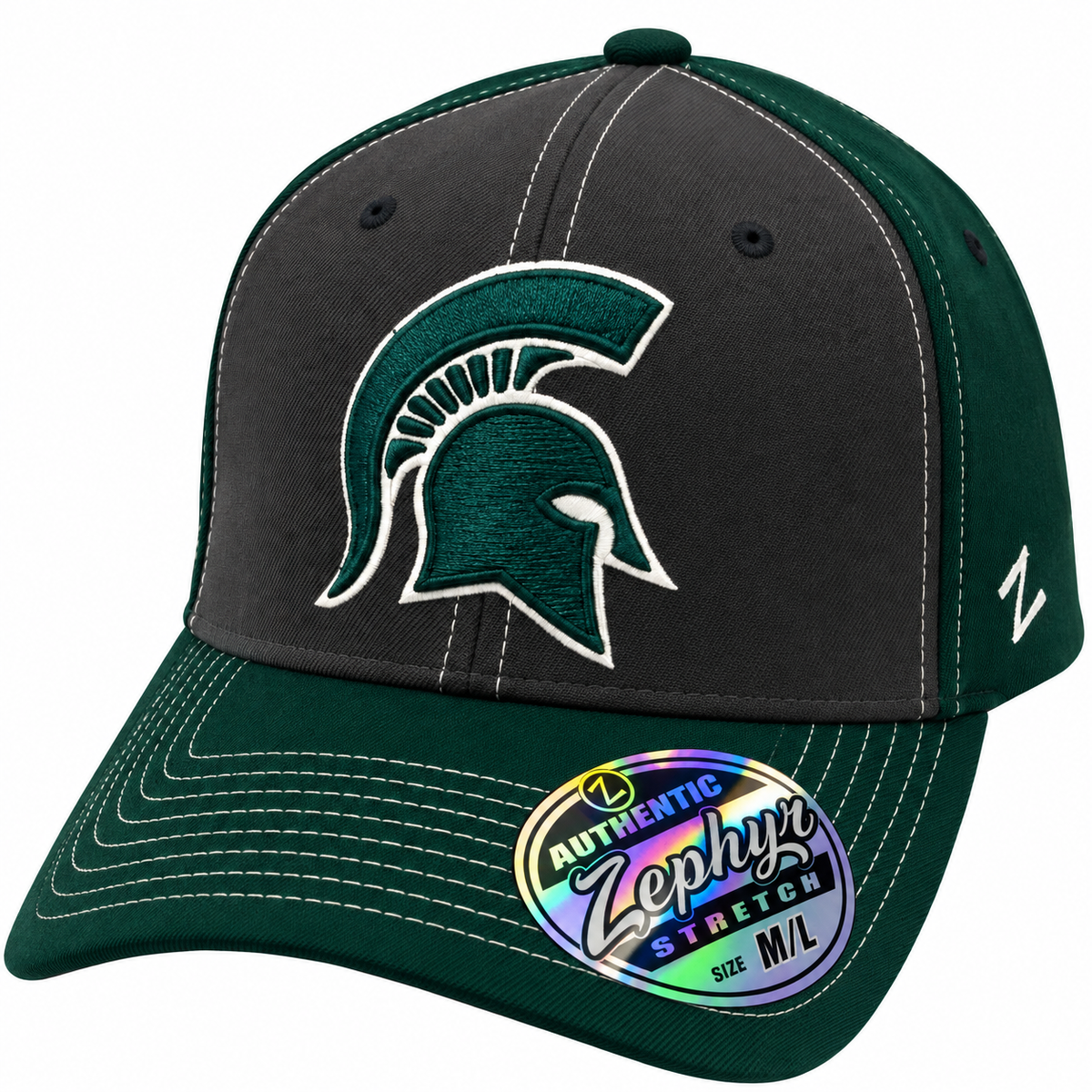 NCAA Michigan State Spartans Men's Powerhouse Z-Fit Cap