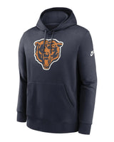 Men's Chicago Bears Nike Navy Rewind Club Logo Fleece Pullover Hoodie - Pro Jersey Sports