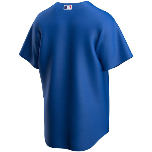 Men's NIKE Chicago Cubs Alternate Royal Blue Replica Custom Jersey