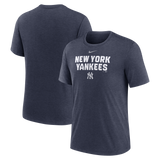Men's New York Yankees Nike Heather Navy Good Wood T-Shirt - Pro Jersey Sports