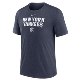 Men's New York Yankees Nike Heather Navy Good Wood T-Shirt - Pro Jersey Sports