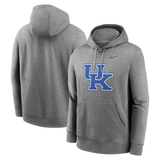 Men's Kentucky Wildcats Nike Gray Primary Logo Fleece Hoodie - Pro Jersey Sports