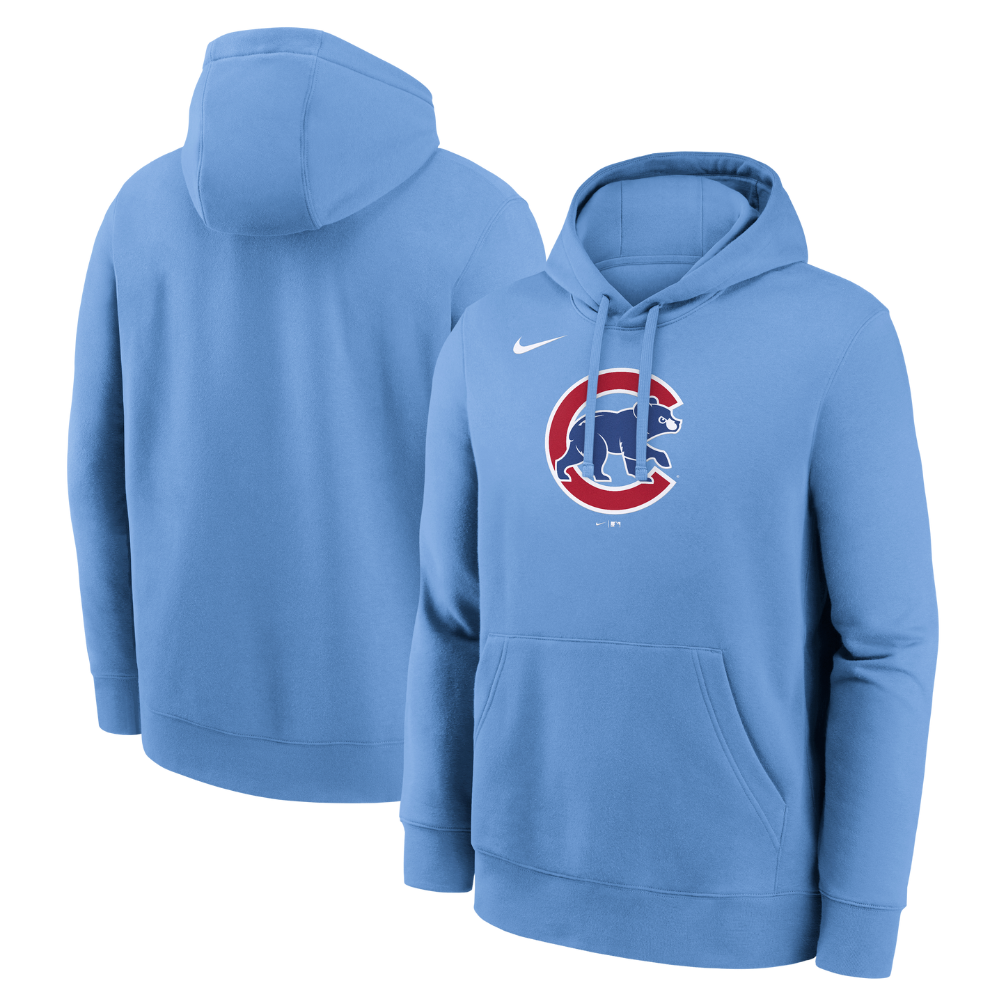 Men's Chicago Cubs Nike Inside Job Valor Blue Hoodie
