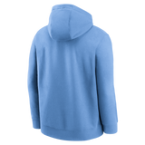 Nike Men's North Carolina Tar Heels Carolina Blue Club Fleece Hoodie - Pro Jersey Sports