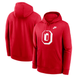 Men's Ohio State Buckeyes Nike Scarlet Legacy Primary Logo Fleece Hoodie - Pro Jersey Sports