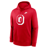 Men's Ohio State Buckeyes Nike Scarlet Legacy Primary Logo Fleece Hoodie - Pro Jersey Sports