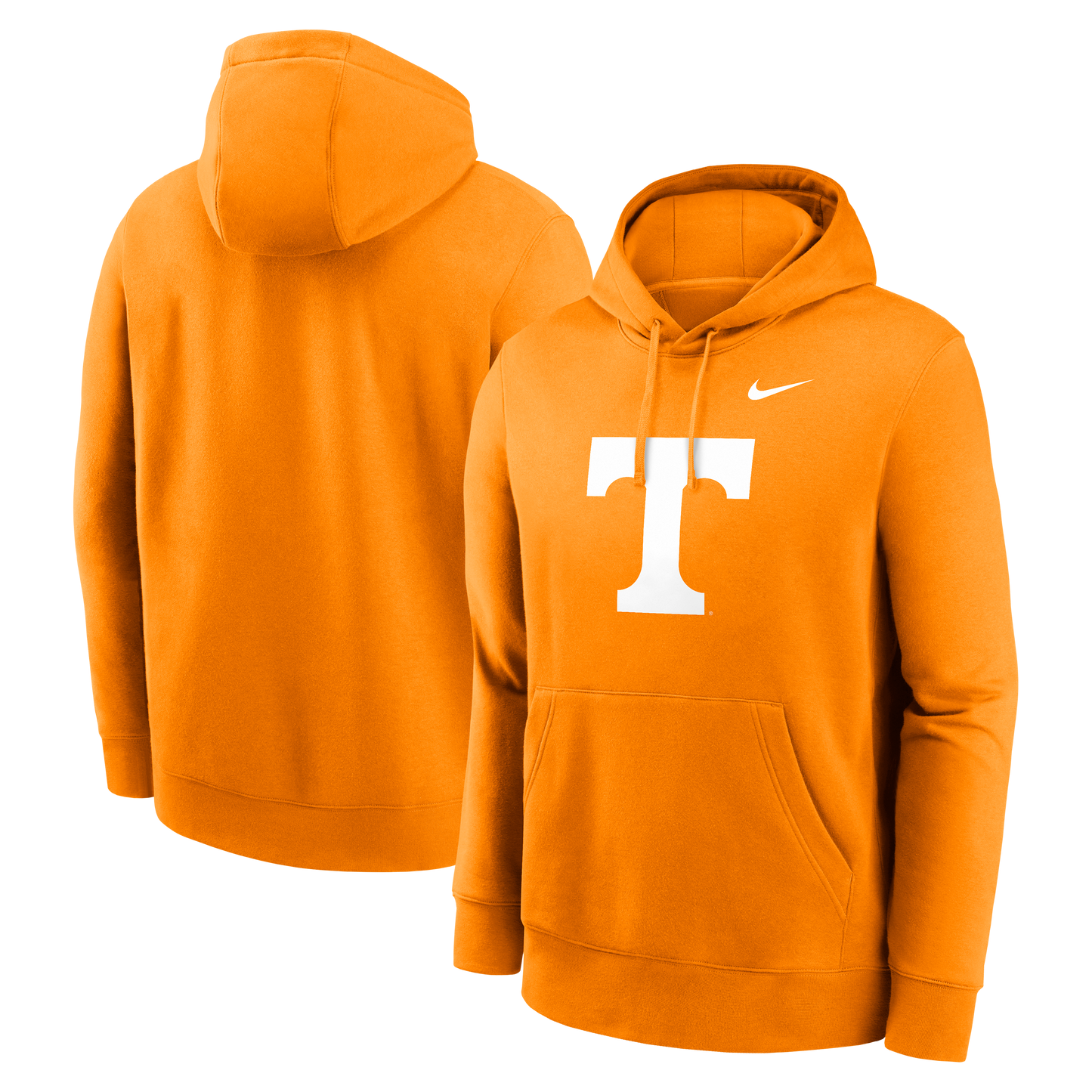 Men's Tennessee Volunteers Nike Orange Primary Logo Fleece Hoodie - Pro Jersey Sports