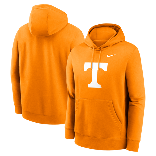 Men's Tennessee Volunteers Nike Orange Primary Logo Fleece Hoodie - Pro Jersey Sports