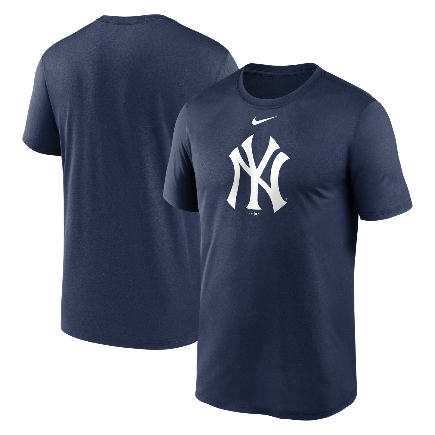 Men's New York Yankees Nike Navy Large Logo Dri-Fit T-Shirt