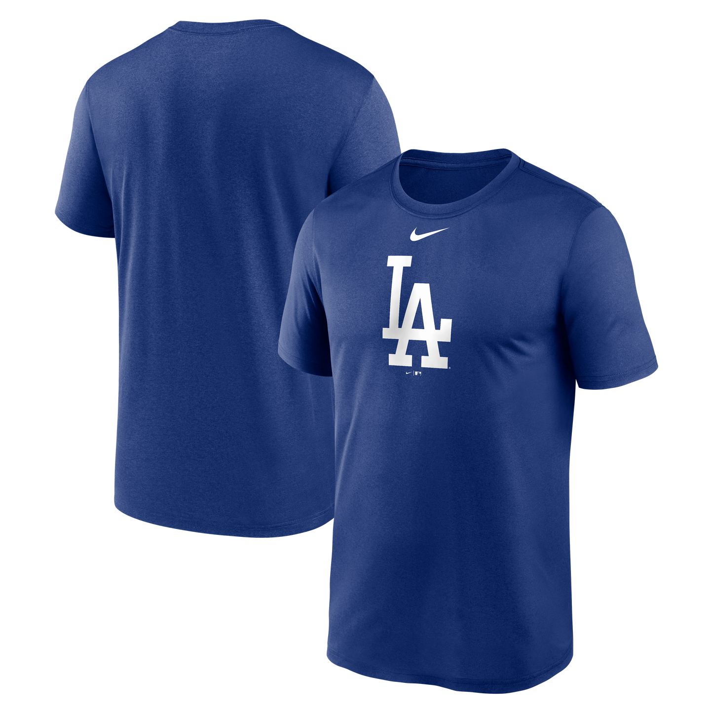 Men's Los Angeles Dodgers Nike Royal Large Logo Dri-Fit T-Shirt