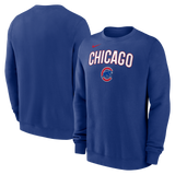 Men's Chicago Cubs Nike Royal Blue Crewneck Sweatshirt - Pro Jersey Sports