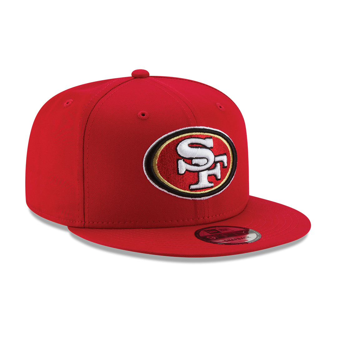 Men's San Francisco 49ers New Era Scarlet Basic 59FIFTY Fitted Hat