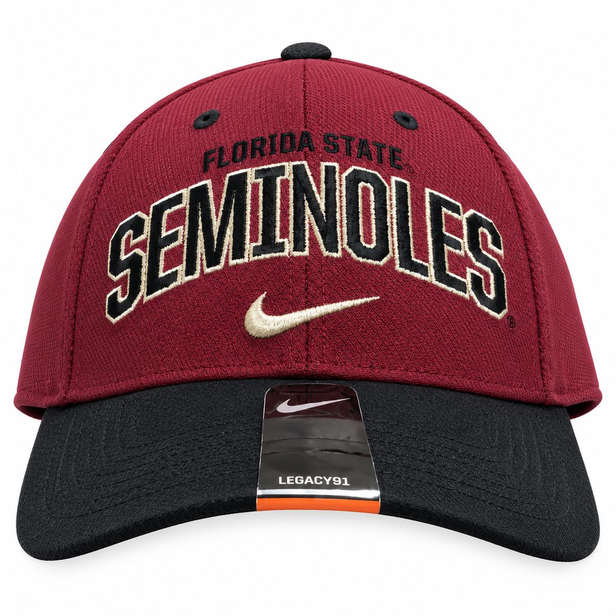 Nike Florida State Seminoles Two Tone Verbiage Flex Fit Hat