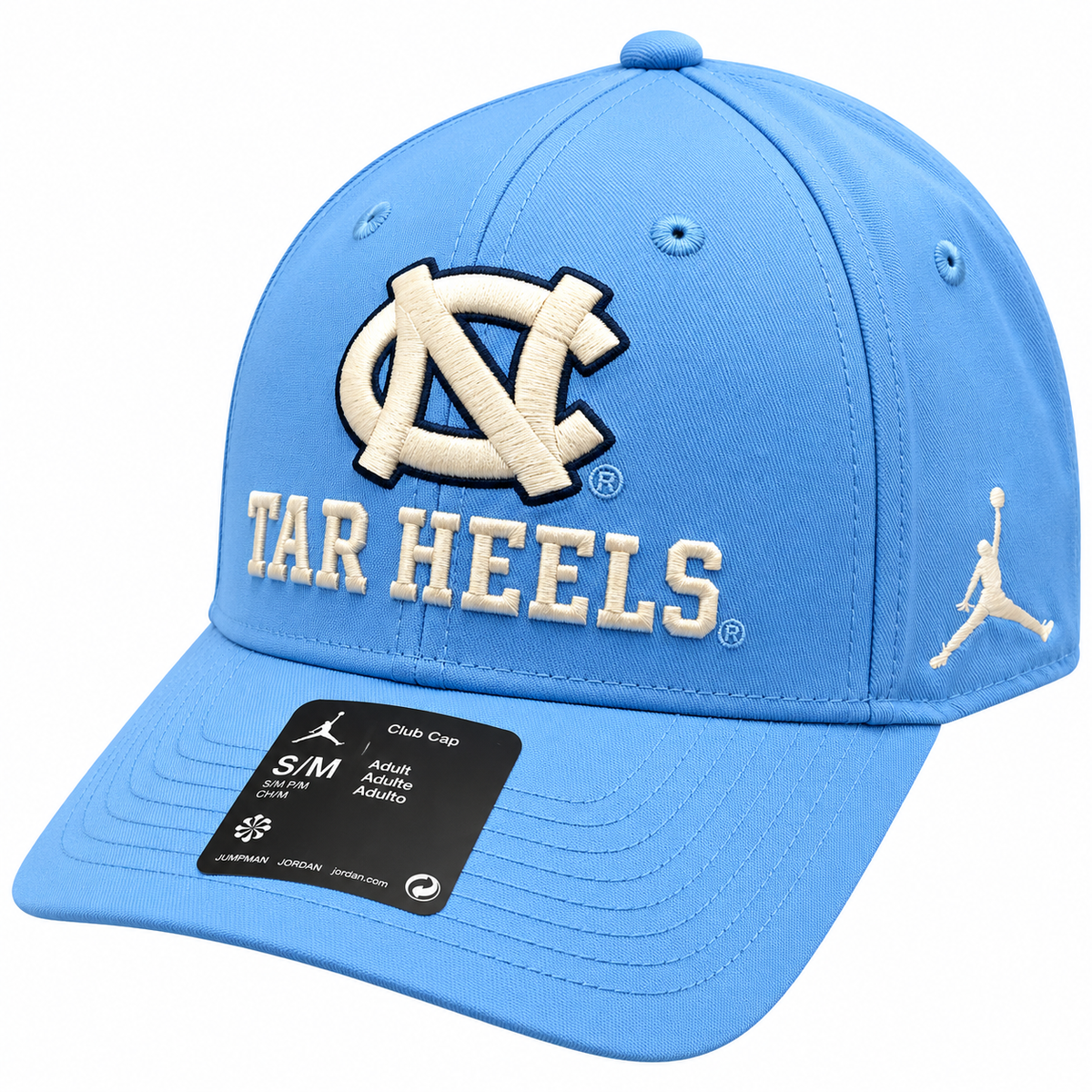 North Carolina Tar Heels Nike Jumpman Carolina Blue Adjustable Club Hat