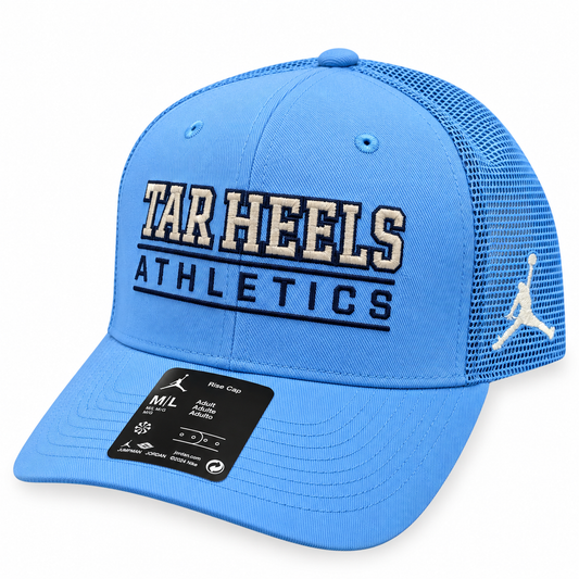 North Carolina Tar Heels Nike Rise Carolina Blue Trucker Adjustable Hat